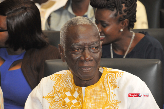 DSC 4176 Dr Kwadwo Afari Gyan at the awards ceremony. Picture by Ebow Hanson