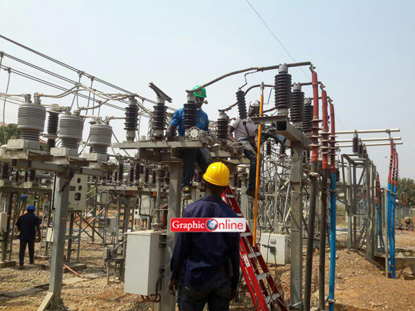 ECG repairs burnt Kumasi substation  3 