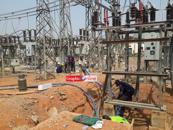 ECG repairs burnt Kumasi substation  4 