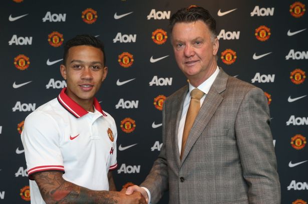 Manchester United Unveil New Signing Memphis Depay Manchester United Unveil New Signing Memphis Depay