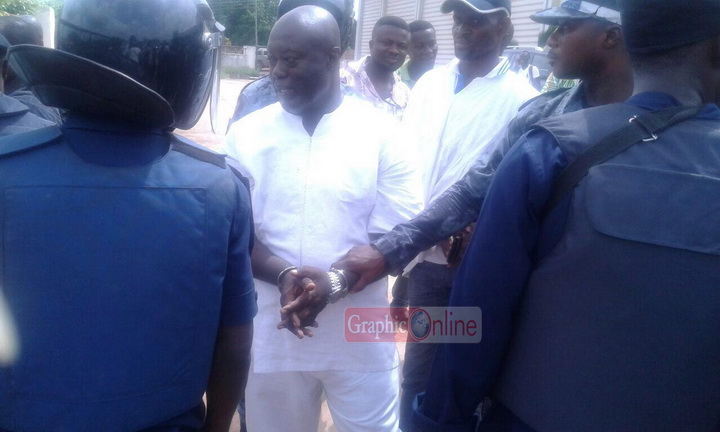 Maxwell Maxwell Kofi Juma In Handcuffs
