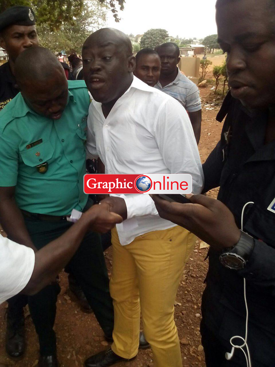 Patasi Assembly Member Aspirant Kwaku Manu arrested by police 3 Patasi Assembly Member Aspirant Kwaku Manu arrested by police 3
