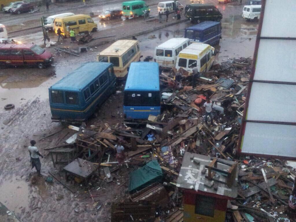Accra Floods 2015. Rains cause havoc in Accra