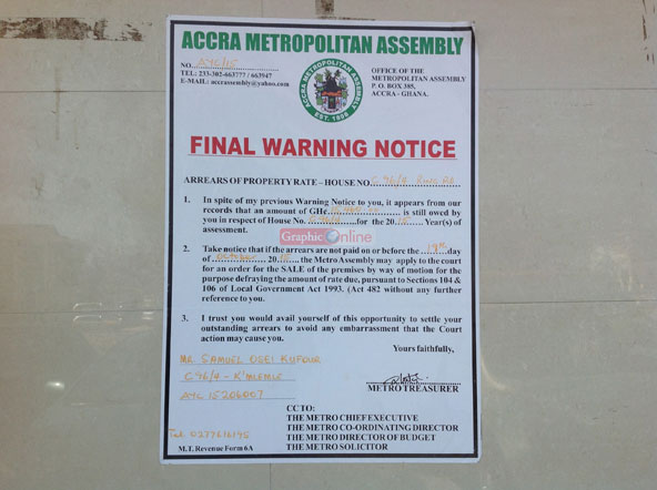kuffuor house notice kuffuor house notice