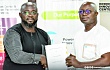 Benjamin Gyan-Kesse (left), Executive Director, KIC exchanging the MoU with Osei Assibey Antwi (right), Executive Director, National Service Secretariat