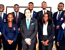 The beneficiaries with Maher Kheir, Lebanese Ambassador to Ghana, after the ceremony