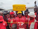 Agent provocateur cast first stone at demo - Arise Ghana