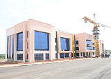 Three-storey Regional Coordinating Council administration block under construction at Sefwi-Wiawso