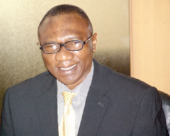  Major Albert Don-Chebe (retd), Chairman of the Northern Development Forum (NDF), addressing the media. Picture: Maxwell Ocloo