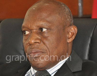 Mr Justice William Atuguba, President of the nine-man panel