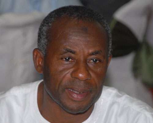 Water Resources, Works and Housing Minister, Alhaji Collins Dauda