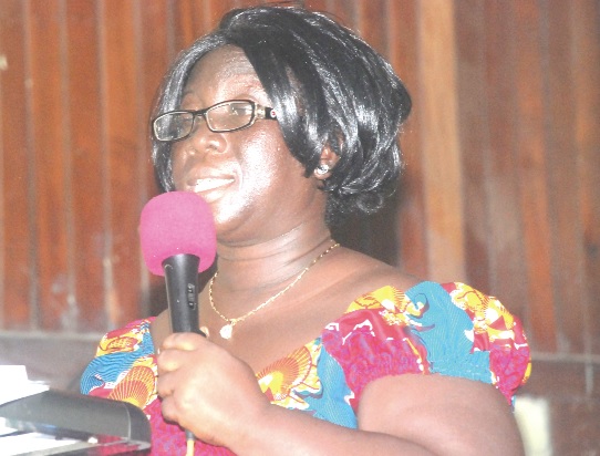  Guidance and Counselling Coordinator of the Accra Metro Directorate of Education, Ms Sylvia Aboagye 