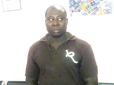 The suspect, Emmanuel Dugbenu.