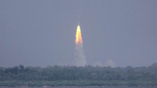 The moment of lift-off