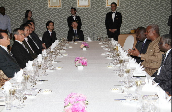 President Mahama at the  2nd Hideyo Noguchi Africa Prize Awards and Commemorative Banquet