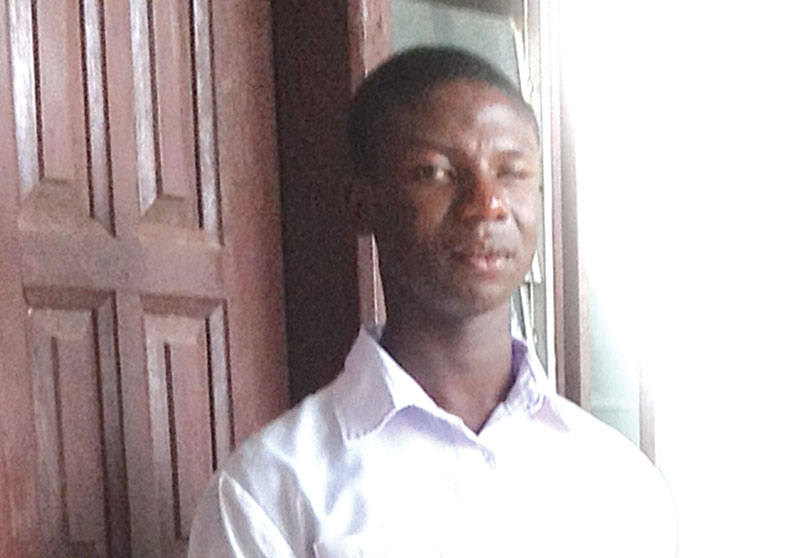 Gerald Arhin, Senior Prefect of Okuapeman SHS