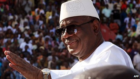 Ibrahim Boubacar Keita heads the Rally for Mali (RPM) party