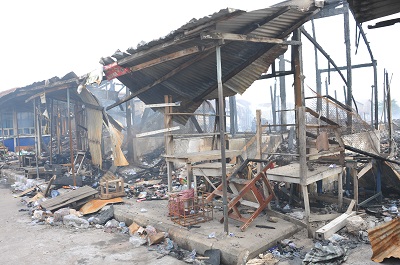 Some of the damaged market structures
