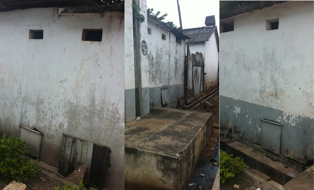 Some of the homes still using the outlawed system