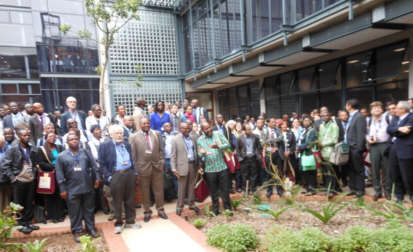 A group photo of participants at the 12th INDEPTH Scientific Conference in Johannesburg, South Africa.