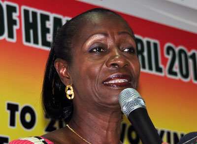 Sherry Ayittey, Health Minister