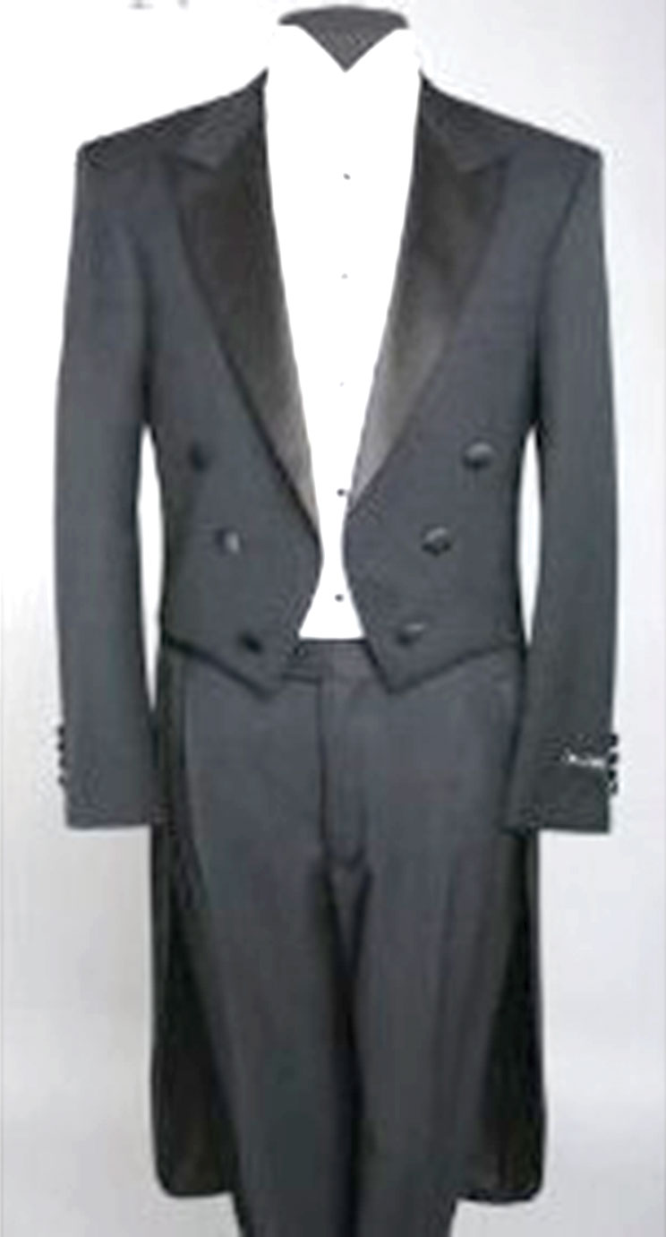 Tail coat suit