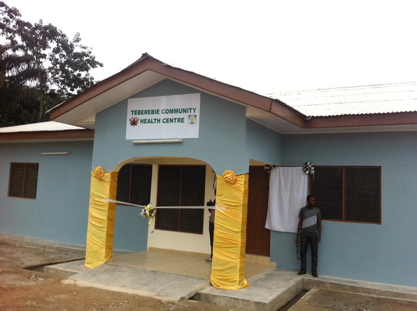 The newly constructed hospital