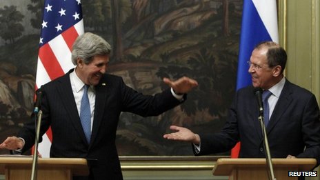 John Kerry said the US and Russia shared 