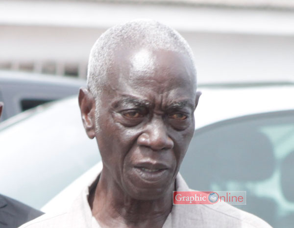 Petitioners confront Afari-Gyan with unsigned pink sheets