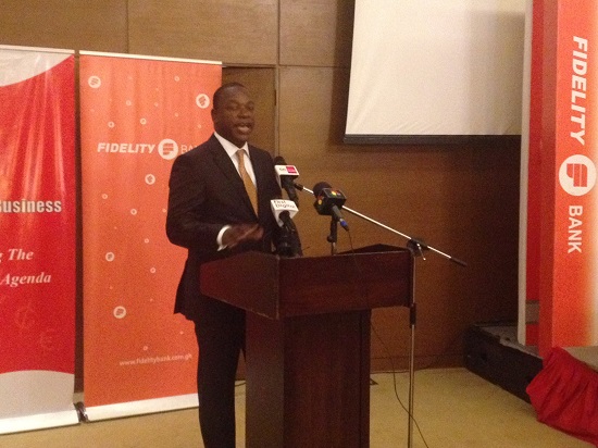 Managing Director of Fidelity Bank, Mr Edward Effah