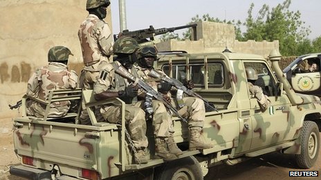 Nigerian troops have been deployed in Mali for some months