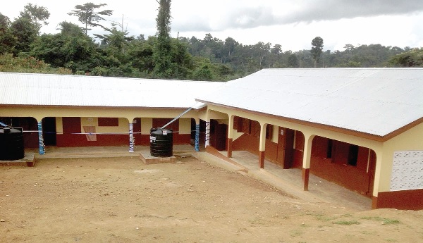 The new classroom block