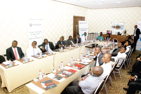 Participants at the session