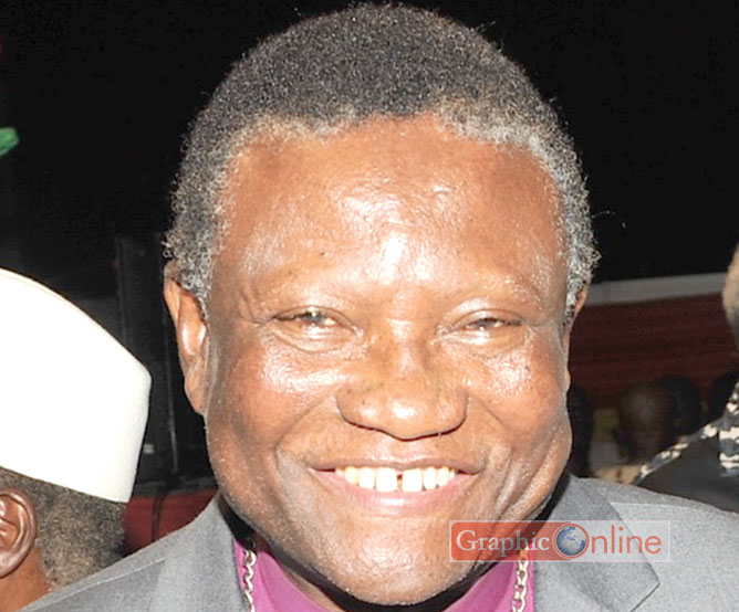 Most Rev Prof Emmanuel Asante, Chairman of the National Peace Council