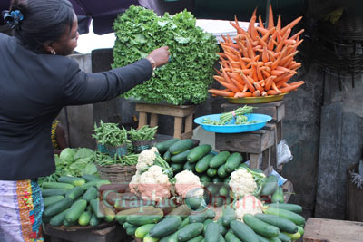 The Agbogbloshie Market is where to get fresh vegetables