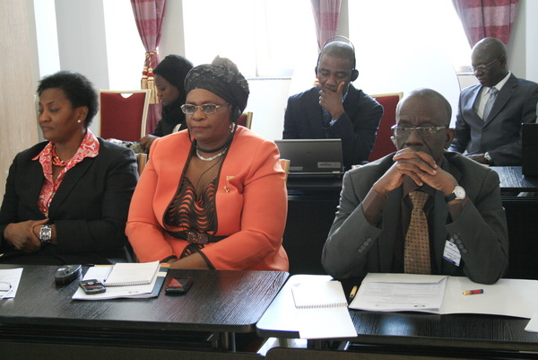 Some of the delegates at the ECOWAS meeting.