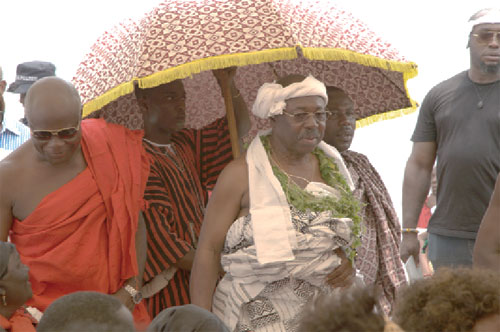 The Nkosohene of Essikado steps out