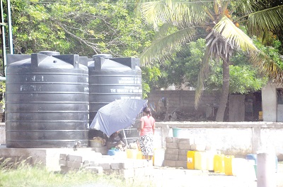 Many Ghanaians buy water stored in polytanks without knowing how long it has been kept.