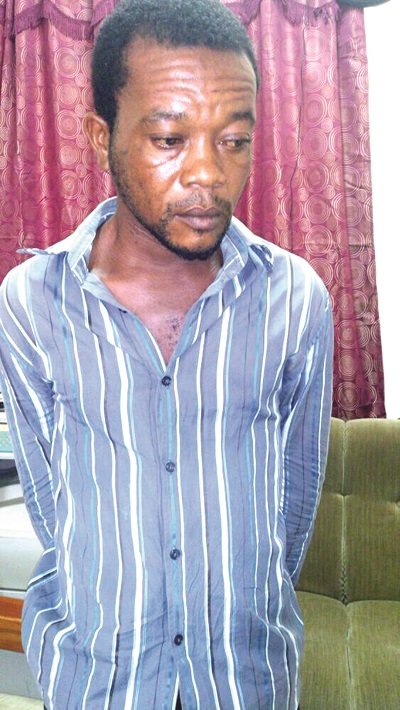  The suspect, Benjamen Tutu