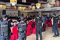 More than 30 members of the Church were taken for interrogation midway through Sunday service