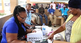 File photo: EC promises free replacement of Voter ID cards for victims of Akosombo Dam spillage 