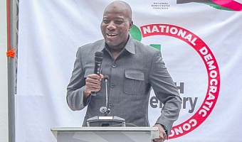 Mahama Ayariga, Majority Leader speaking at the ceremony