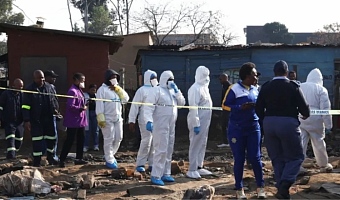 Manhunt under way in South Africa after 12 killed in mass shooting in Johannesburg