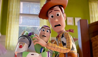 Tom Hanks's Woody (right) and Tim Allen's Buzz are back but facing a new threat