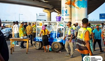 'No more hawking under Kwame Nkrumah Interchange' – Accra Mayor issues final warning