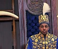 King Oyo ascended to the throne at the age of three but was crowned on reaching adulthood at 18 in 2010