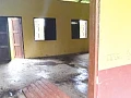 The mess the bats have caused inside one of the classrooms at the Kamalo DA Junior High School, Kwahu Afram Plains North. RIGHT: The front view of the classroom block