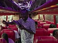 Boateng Bismark James has been preaching on buses leaving Neoplan station since 2023/Screengrab
