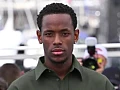 Micheal Ward poses for the cameras at an event last year