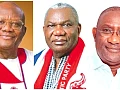 Paul Afoko — National Chairman hopeful, Boakye Agyarko — National Chairman hopeful, Sammy Crabbe — National  Chairman hopeful
